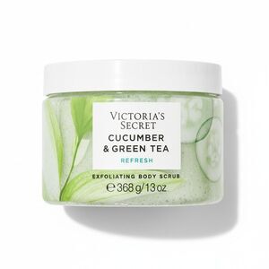 🌿 Victoria’s Secret Cucumber & Green Tea Exfoliating Body Scrub – 13 oz (New)